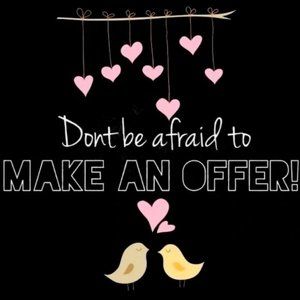 Reasonable offers are welcome